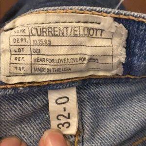 Gently worn.. CURRENT ELLIOT SIZE 32